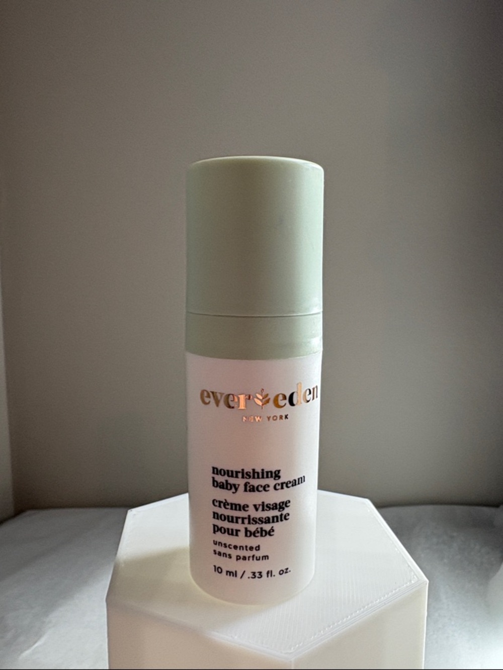 3/$25.Evereden, Nourishing Baby Face Cream Mini 10 mL Gentle Moisturizer BNIB